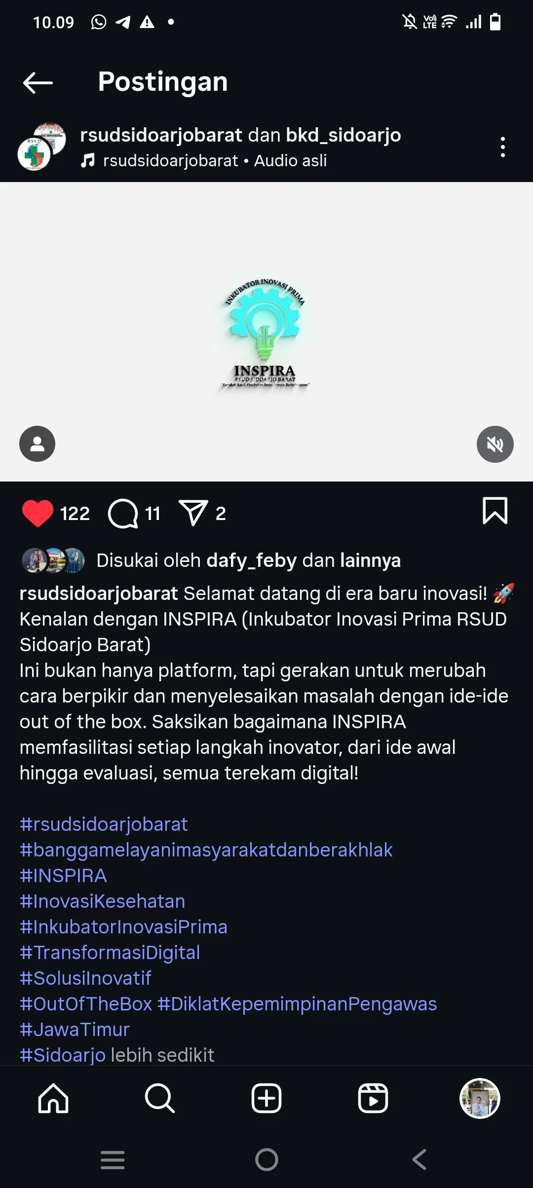 13. Publikasi Reels Instagram RSUD Sidoarjo Barat.webp